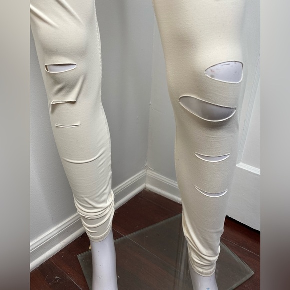 ALO Warrior High Waisted Ripped Leggings Pictured AS IS - Picture 4 of 13